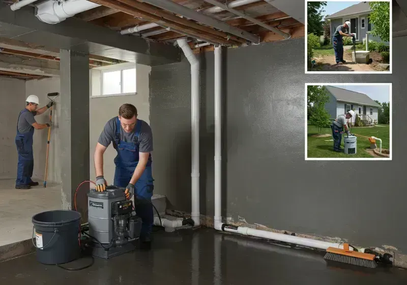 Basement Waterproofing and Flood Prevention process in Saint Robert, MO